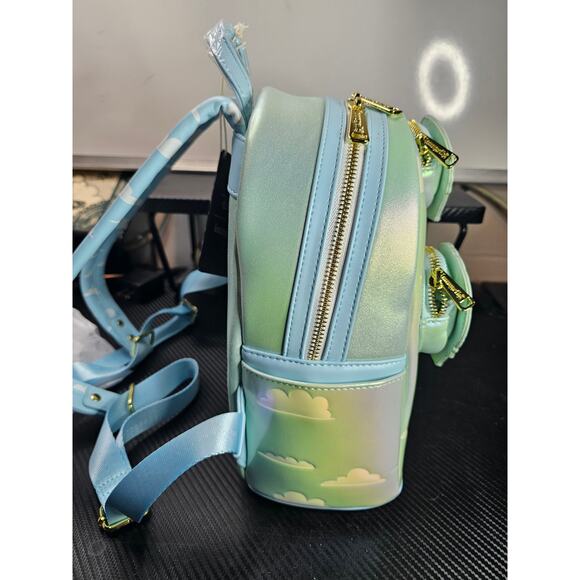 Loungefly Disney Mickey & Friends Hot Air Balloon Pockets Mini Backpack NWT - Picture 3 of 10